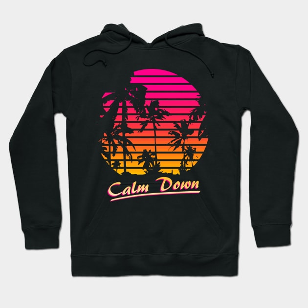 Calm Down Hoodie by Nerd_art